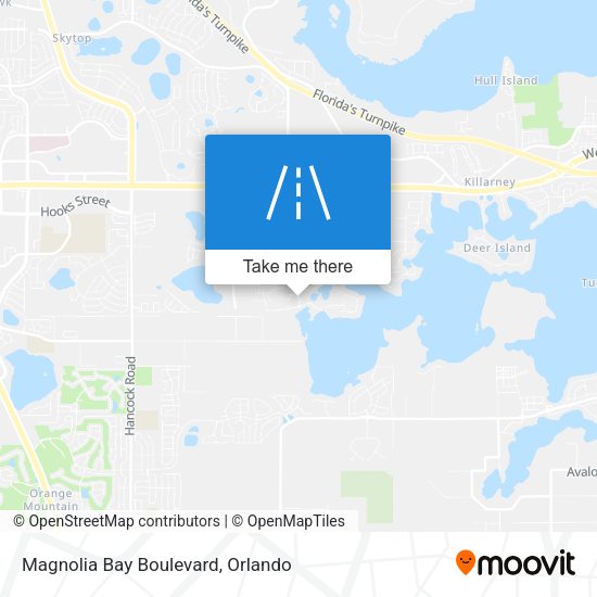 Mapa de Magnolia Bay Boulevard