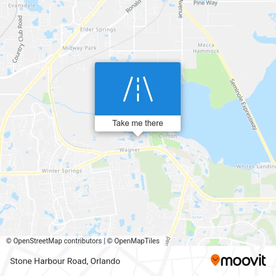Stone Harbour Road map