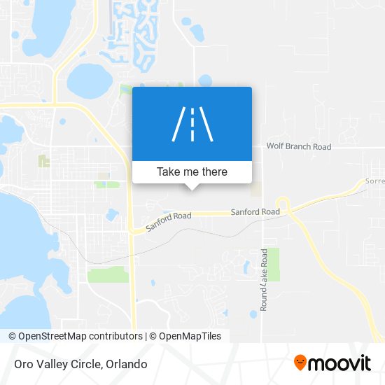 Mapa de Oro Valley Circle