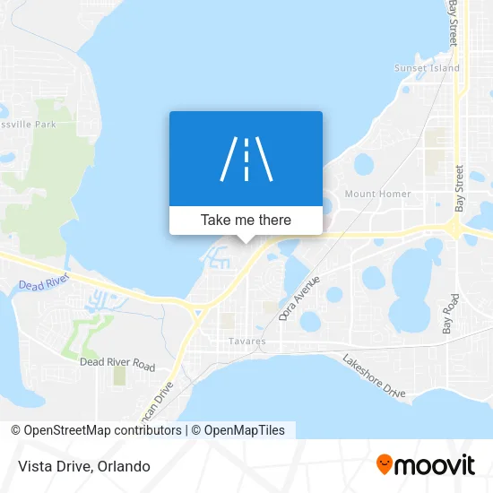 Vista Drive map