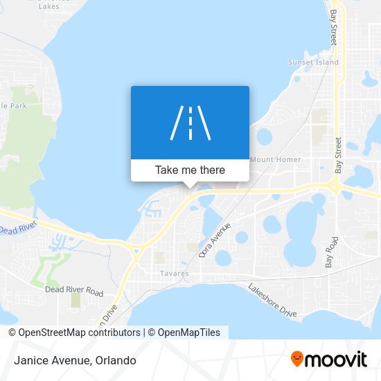 Mapa de Janice Avenue