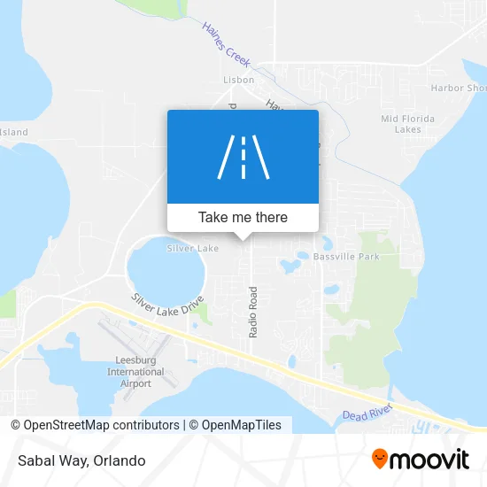 Sabal Way map