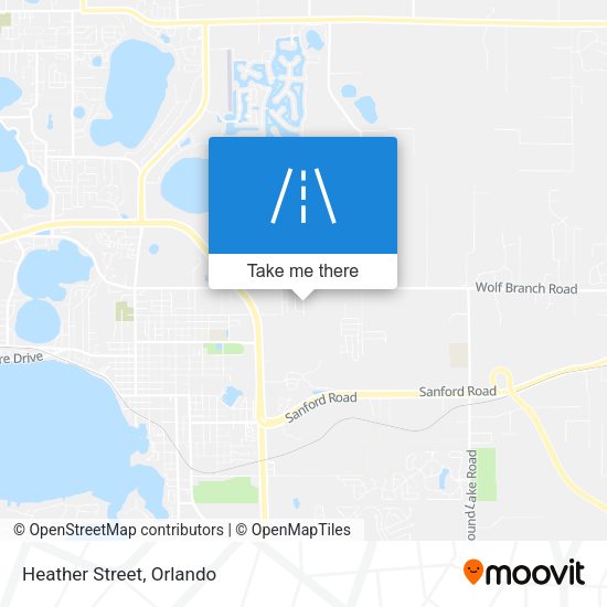 Mapa de Heather Street