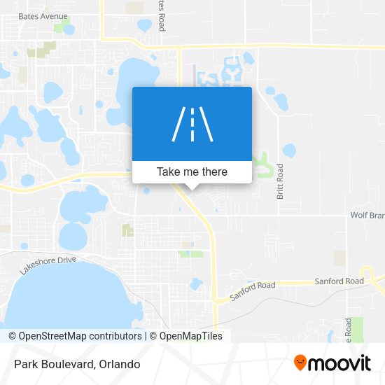 Mapa de Park Boulevard