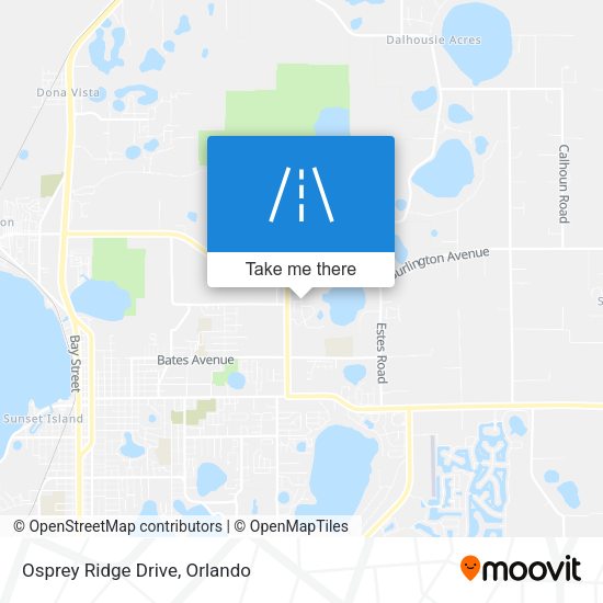 Mapa de Osprey Ridge Drive