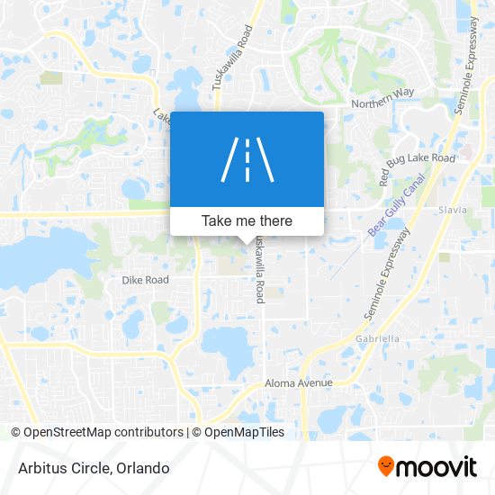 Arbitus Circle map