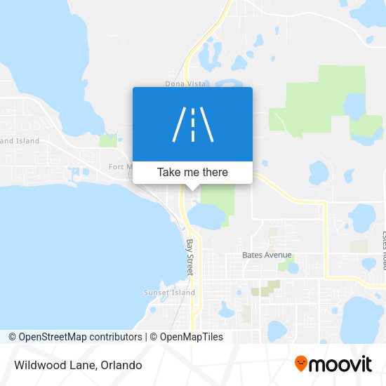 Mapa de Wildwood Lane