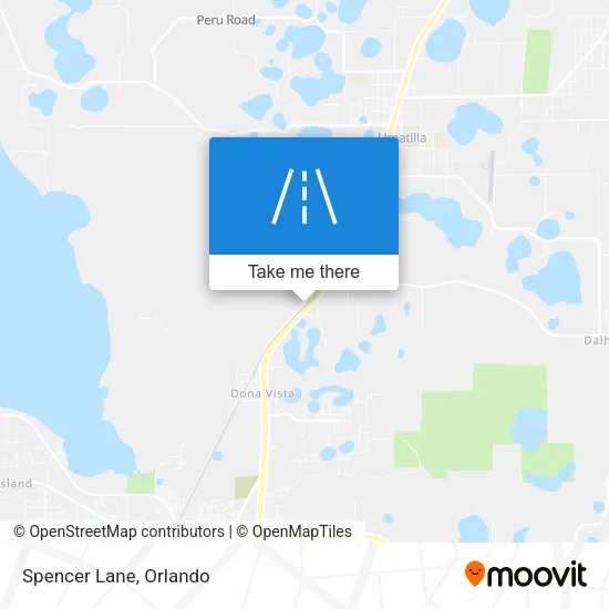 Spencer Lane map