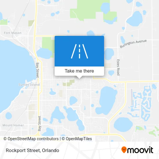 Rockport Street map