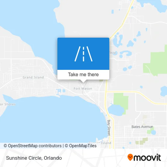 Sunshine Circle map