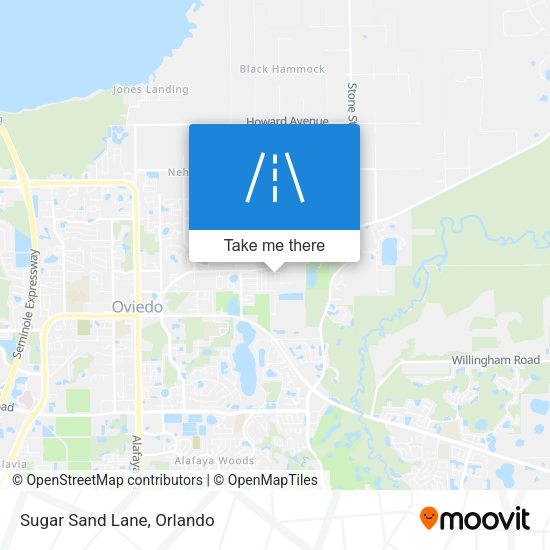 Mapa de Sugar Sand Lane