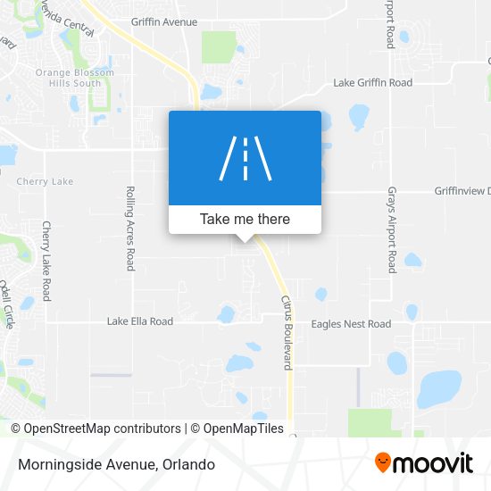 Mapa de Morningside Avenue
