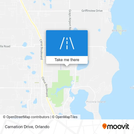 Carnation Drive map