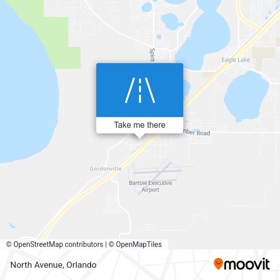 Mapa de North Avenue