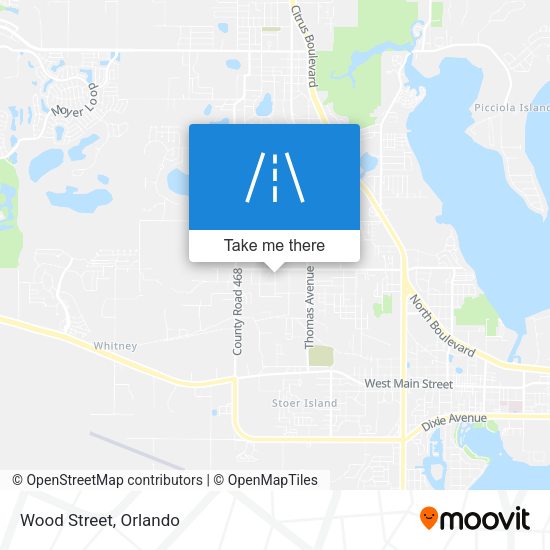 Mapa de Wood Street