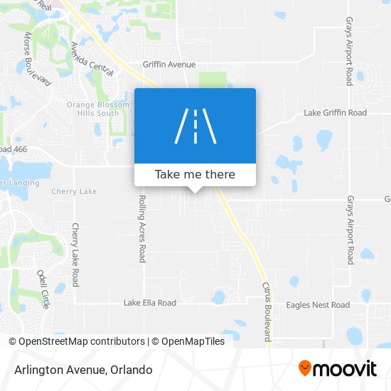 Arlington Avenue map