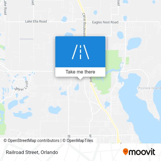 Mapa de Railroad Street