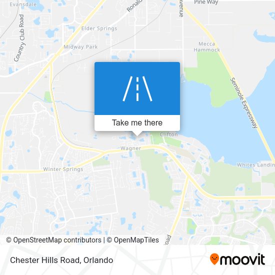 Mapa de Chester Hills Road