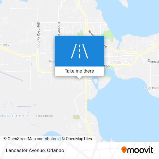 Mapa de Lancaster Avenue