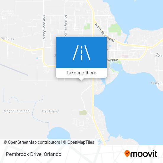 Mapa de Pembrook Drive