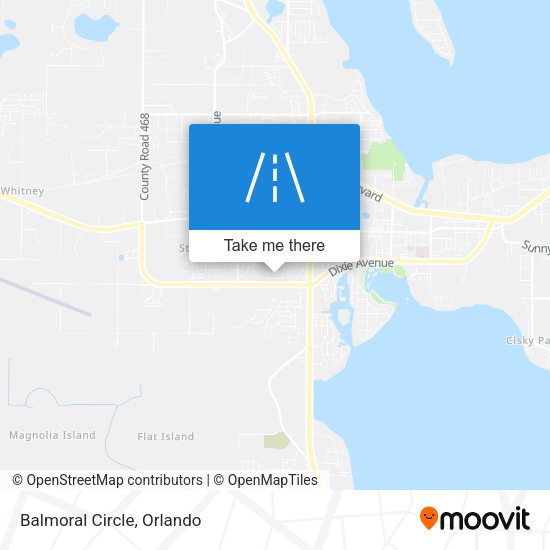 Mapa de Balmoral Circle