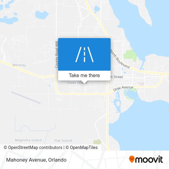 Mapa de Mahoney Avenue