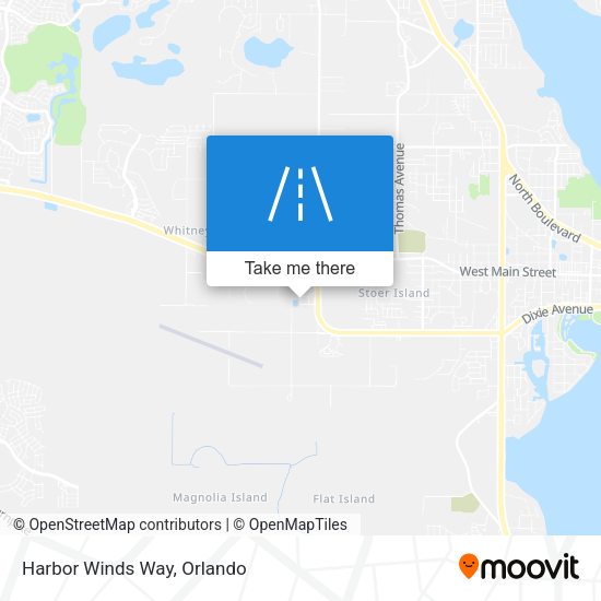 Mapa de Harbor Winds Way