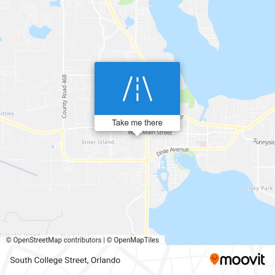 Mapa de South College Street