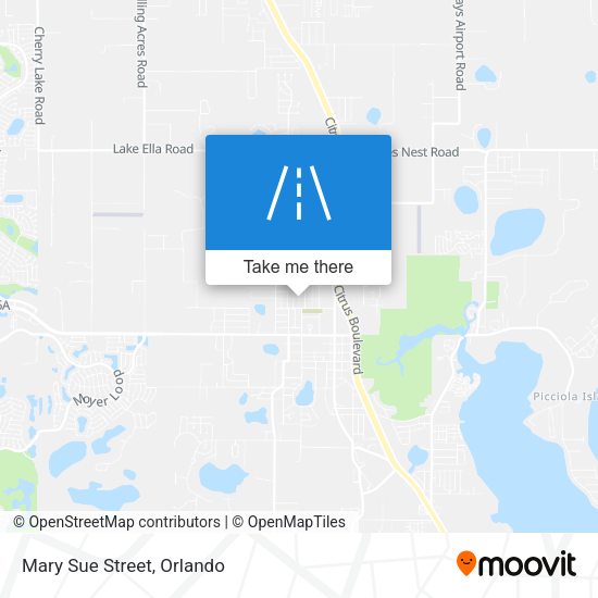 Mapa de Mary Sue Street