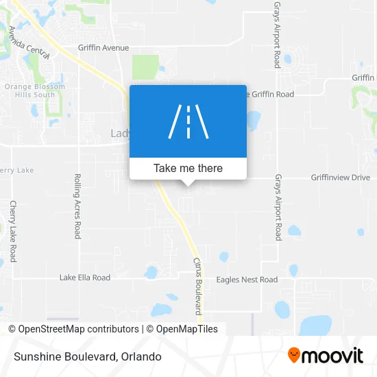 Sunshine Boulevard map