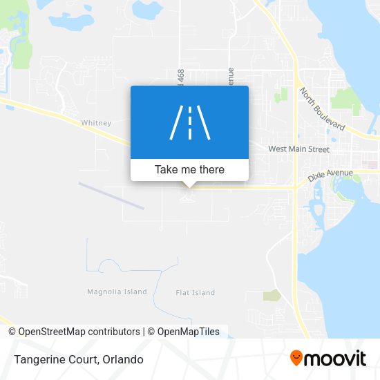 Tangerine Court map