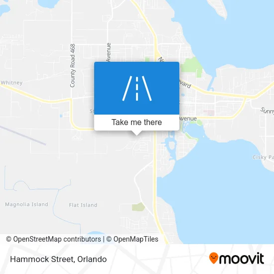 Hammock Street map