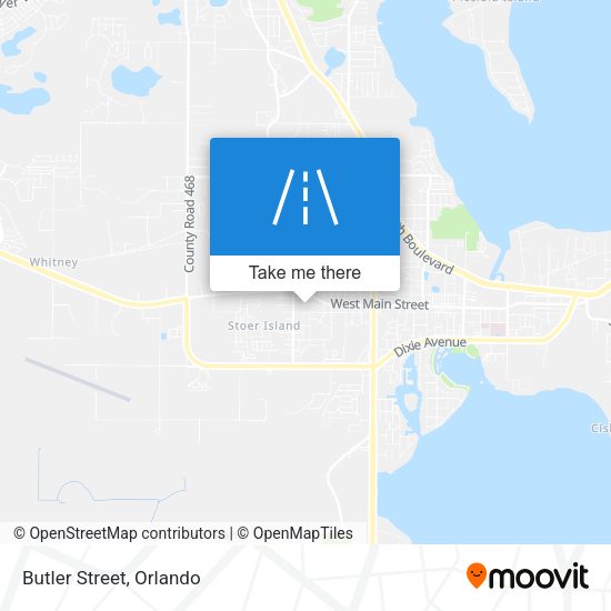 Mapa de Butler Street