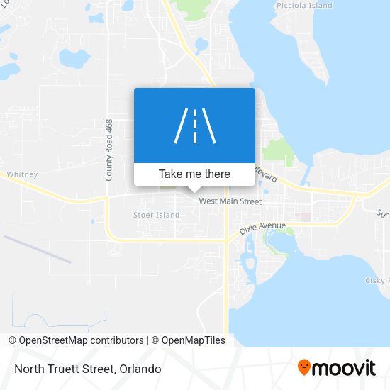 Mapa de North Truett Street