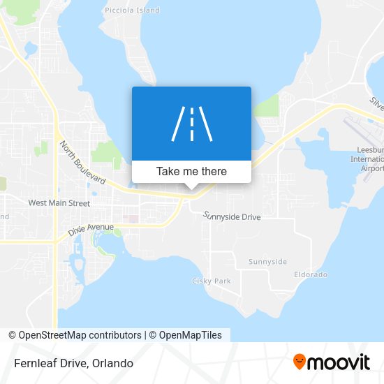 Mapa de Fernleaf Drive