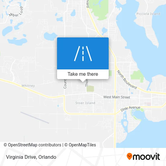 Virginia Drive map