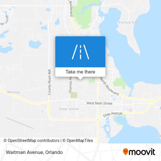 Mapa de Waitman Avenue