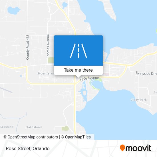 Mapa de Ross Street