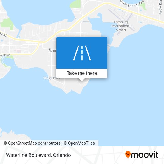 Waterline Boulevard map