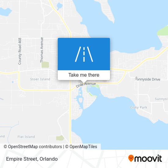 Mapa de Empire Street