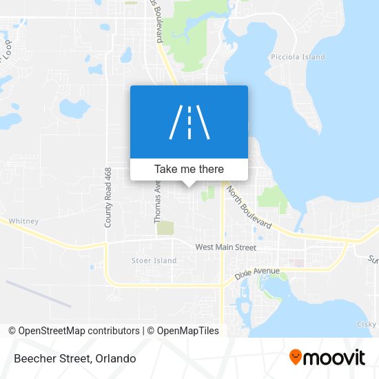 Mapa de Beecher Street