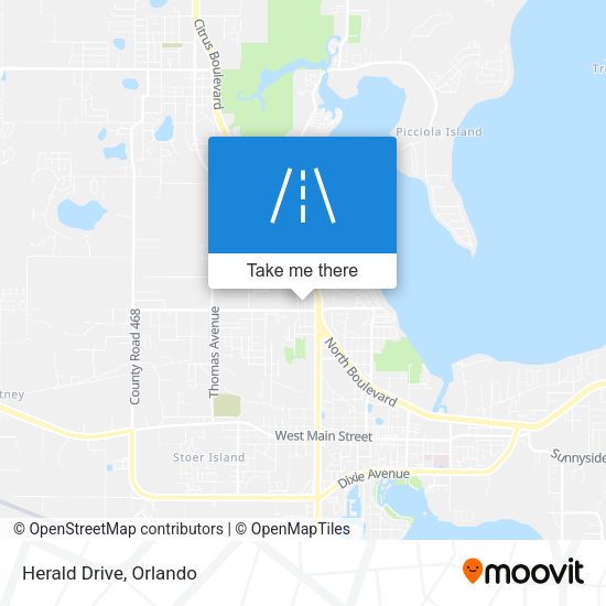 Herald Drive map