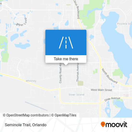 Seminole Trail map