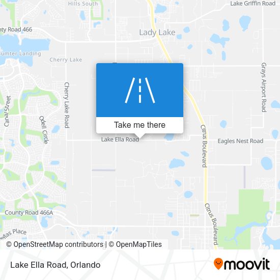 Mapa de Lake Ella Road
