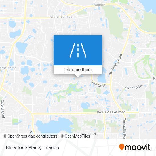 Mapa de Bluestone Place