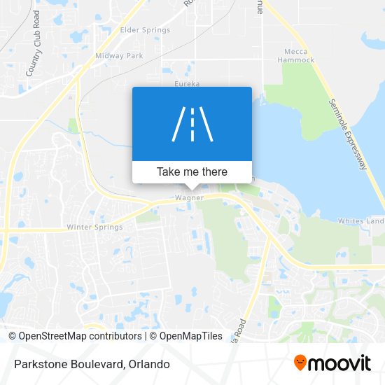 Mapa de Parkstone Boulevard