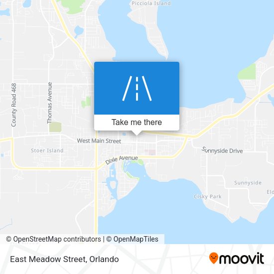 Mapa de East Meadow Street
