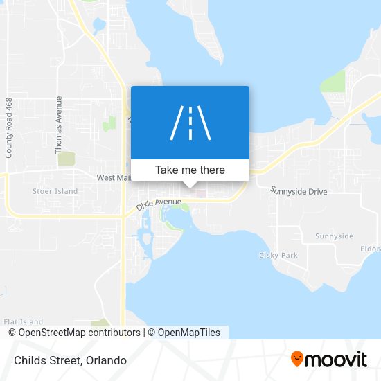 Mapa de Childs Street