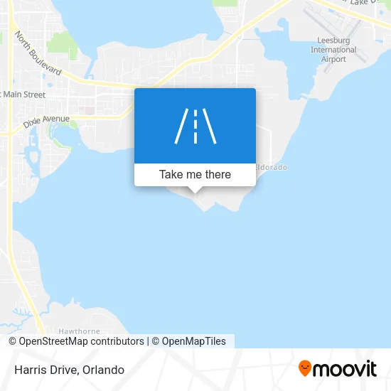 Harris Drive map