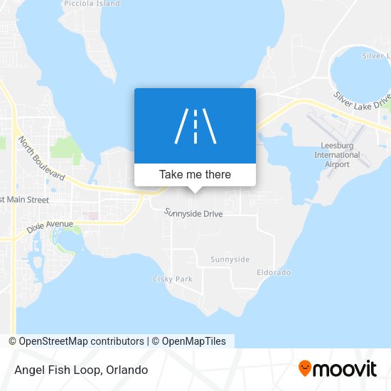 Angel Fish Loop map